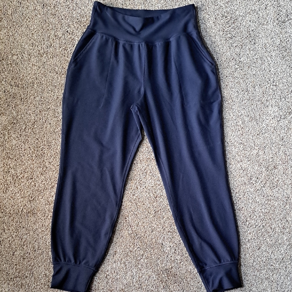 Womens Navy Blue Jogger Pants